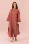 SAPPHIRE 3PC LAWN EMBROIDERED SHIRT WITH BAMBER CHIFFON EMBROIDERED DUPATTA GC-3542