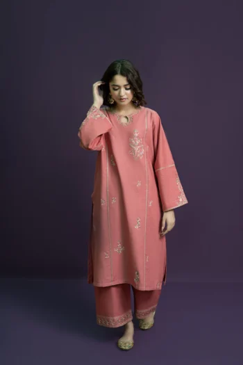URGE 2PC LAWN EMBROIDRED SHIRT WITH LAWN EMBROIDRED TROUSER GC-3618